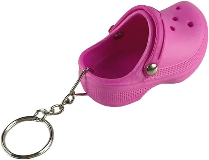 FREE SHIP - MINI CROCS KEYCHAIN SHOE SANDAL CROC SLIPPER CLOG - PICK YOUR COLOR