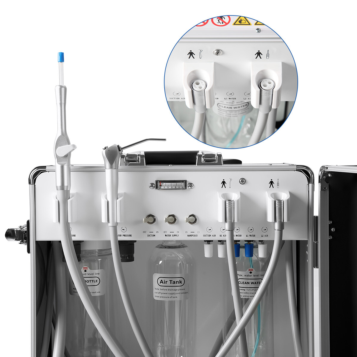 Class B Dental Autoclave Vacuum Steam Sterilizer /Delivery Unit Air Compressor