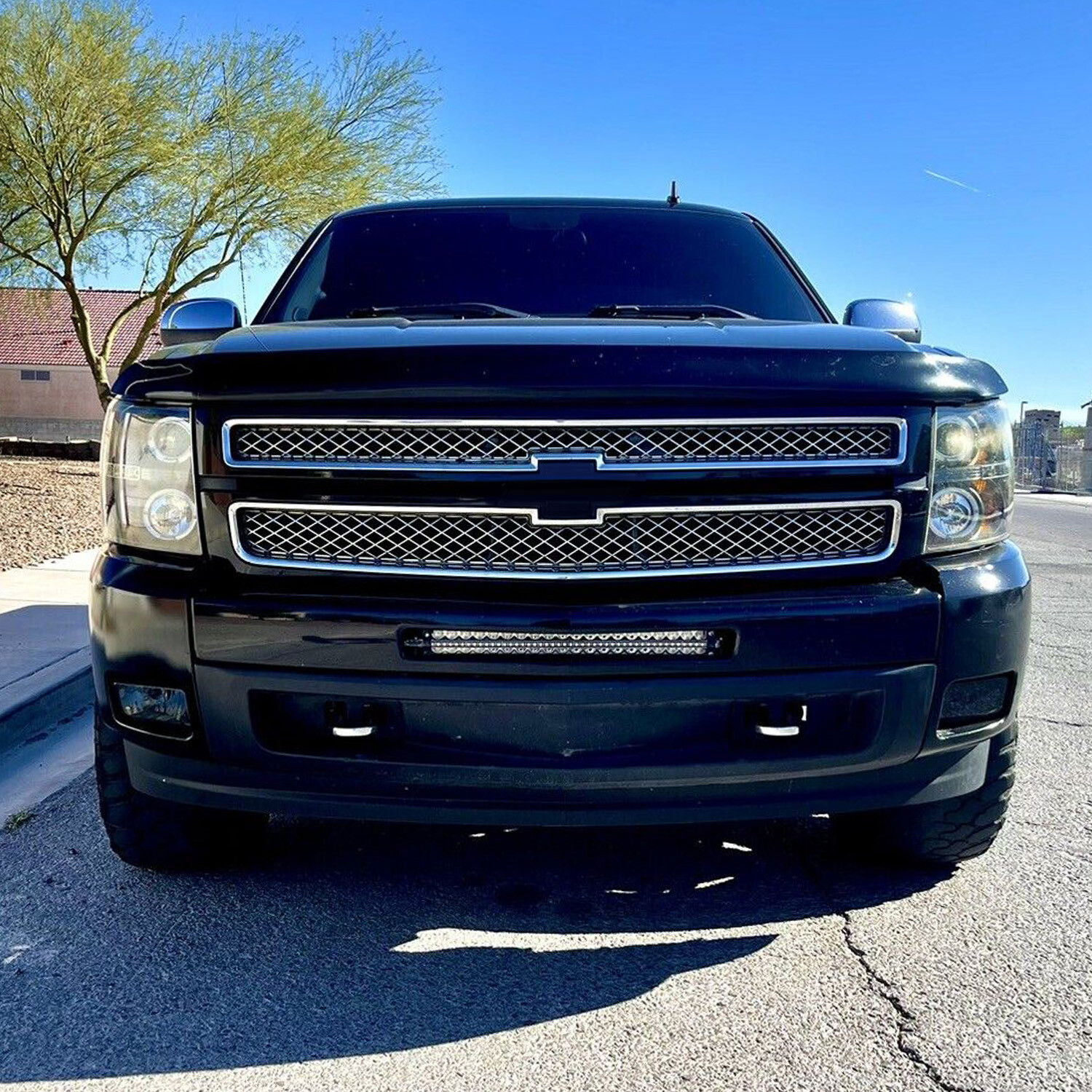 Bumper Lower Valance Air Deflector Textured For Chevy Silverado 1500 2007-2013