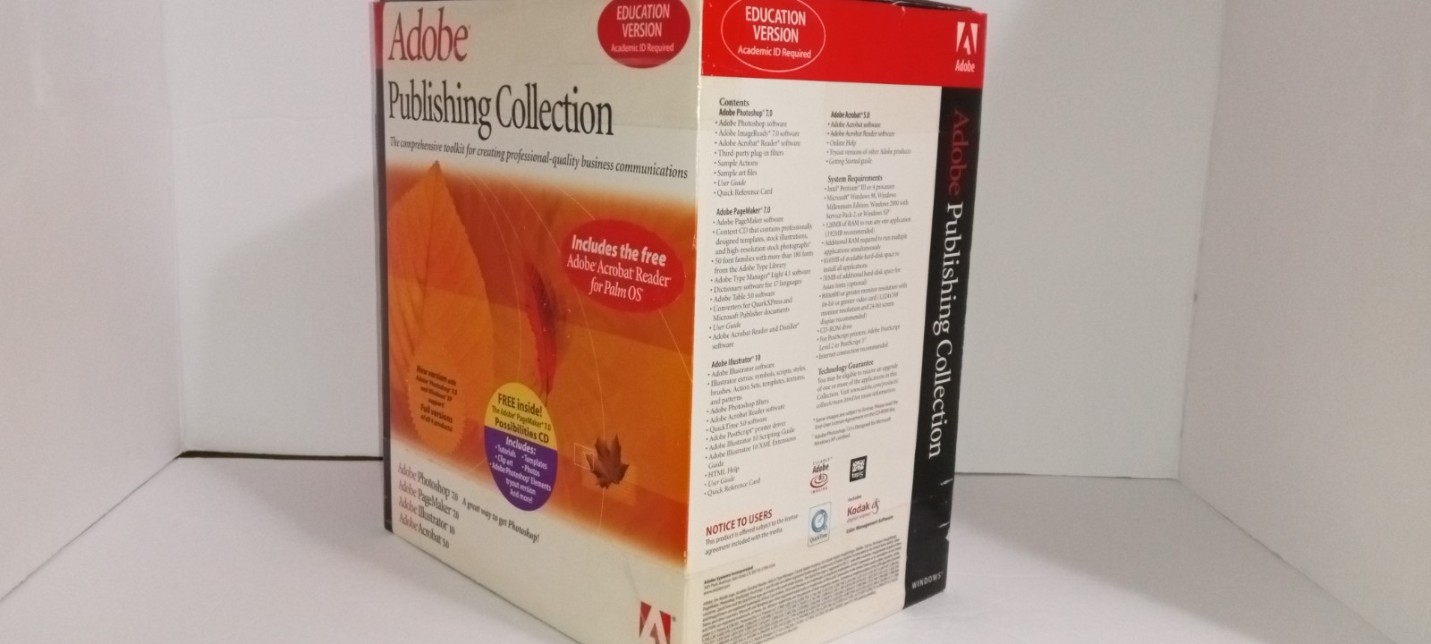 Adobe Publishing Collection - Photoshop, Illustrator, PageMaker, Software Bundle