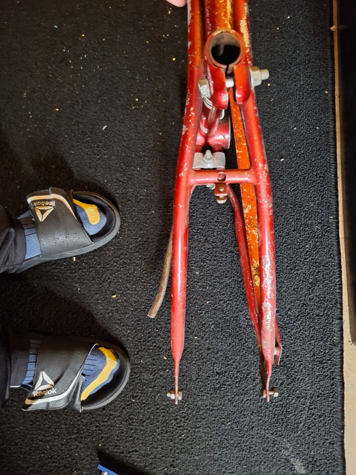 Huffy Cheater Slick 3 Speed Muscle Bike Frame Set Huffy Vintage 1966 Original