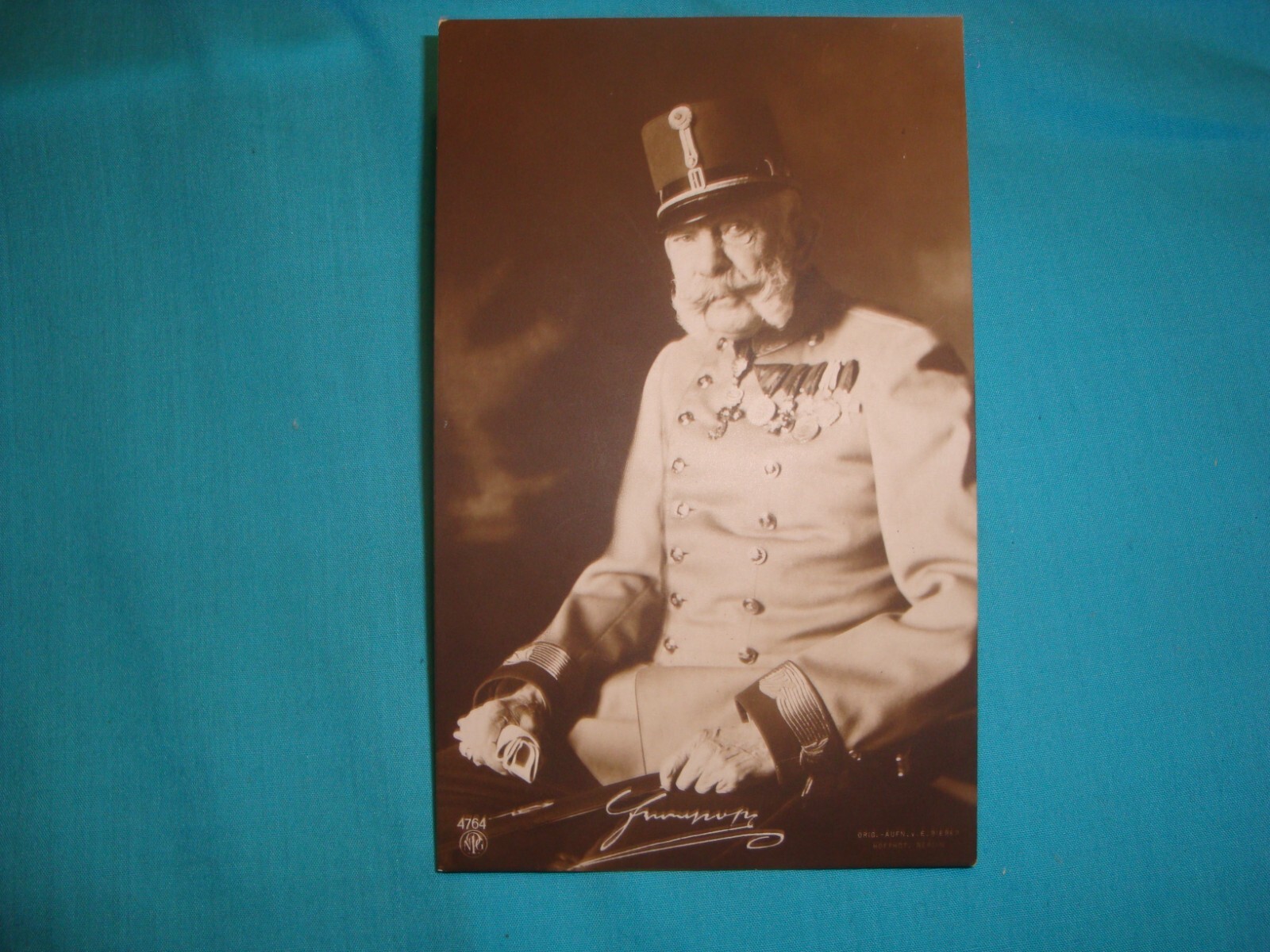 Real Photo postcard H.R.H. Josef Franz,Emperor of Austria,Royalty,Franz Joseph I