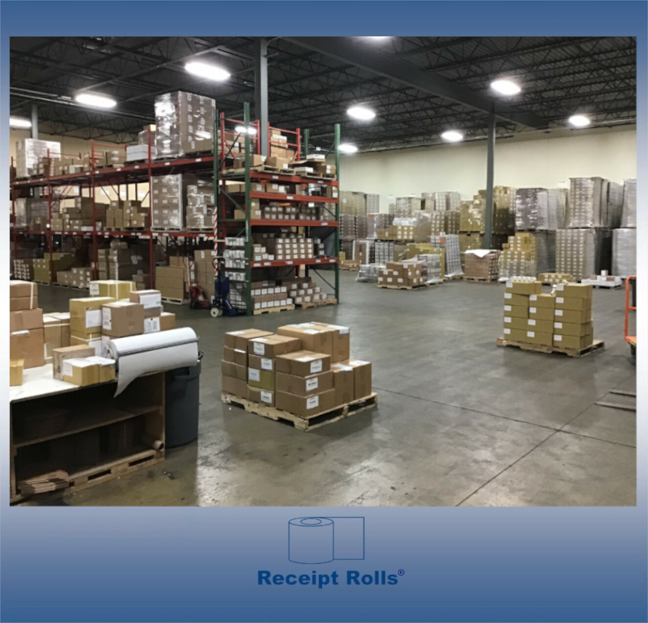 Genmega Tranax 2 1/4" x 675' Thermal ATM Heavy Weight Receipt Paper Rolls 8/cs.