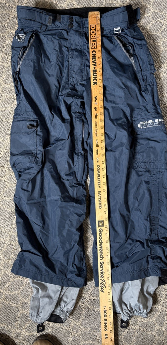Dub Brand Weather Gear XL Blue Pants Oscillator Series Dubtex 20,000mm