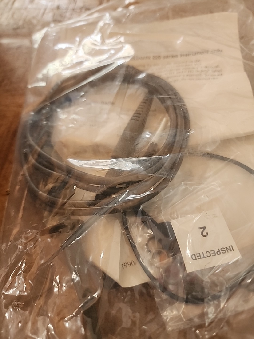 Tektronix Digital Oscilloscope 222A 12V Power Supply Carrying Case NEW Probe Set