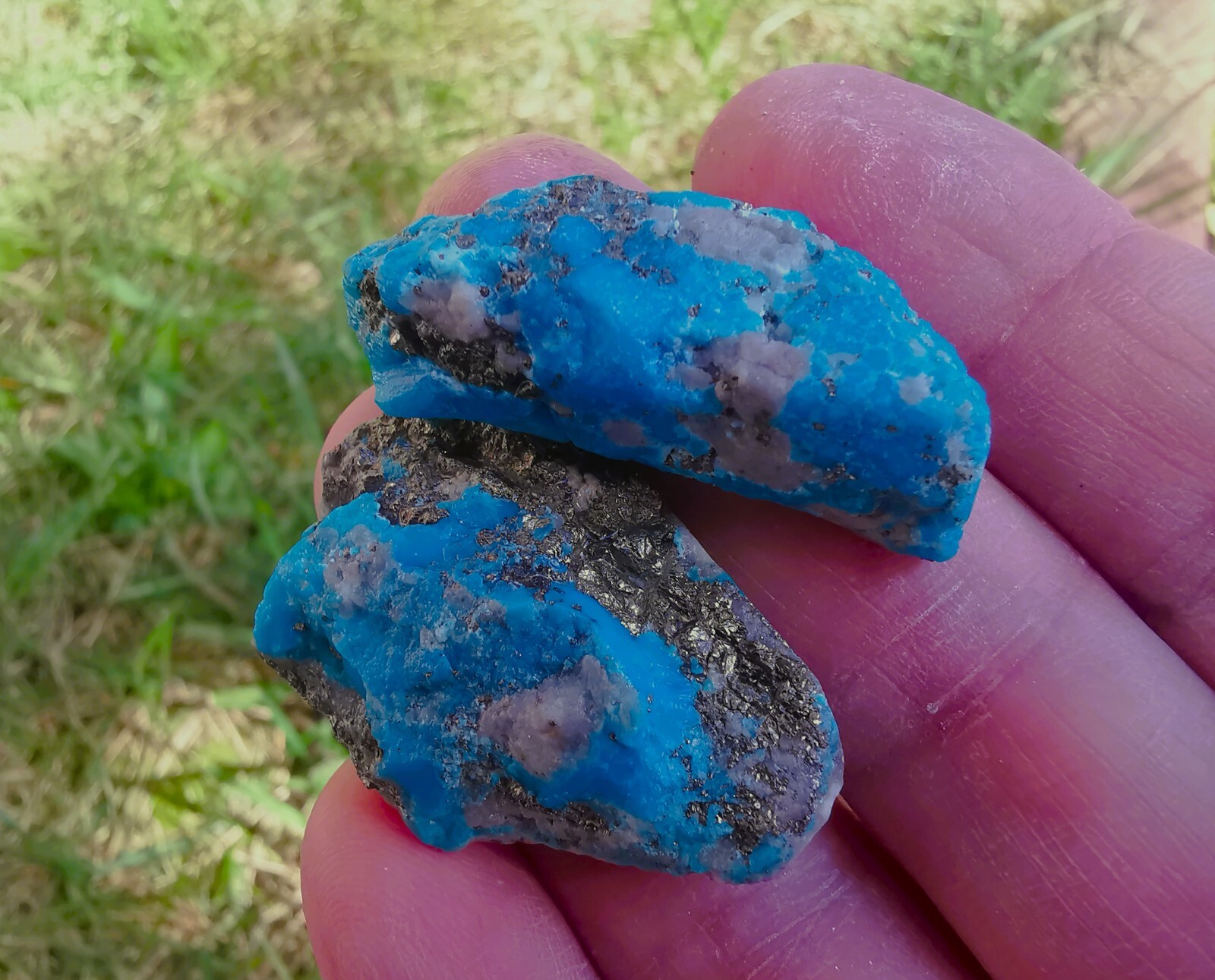 500 Carat Lots Natural Persian Turquoise & Pyrite Rough stone , No Treatments