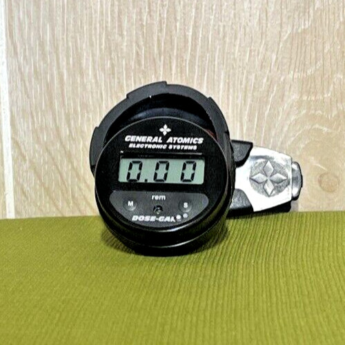 General Atomics DOSE-GARD® Personal Radiation Detection Dosimeter with Clip