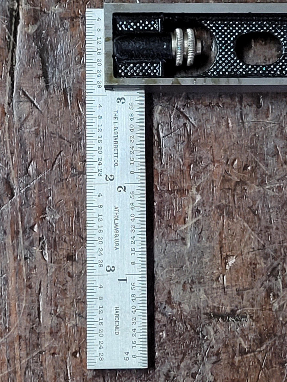 Starrett Number 13A, 4" Double Square In Box