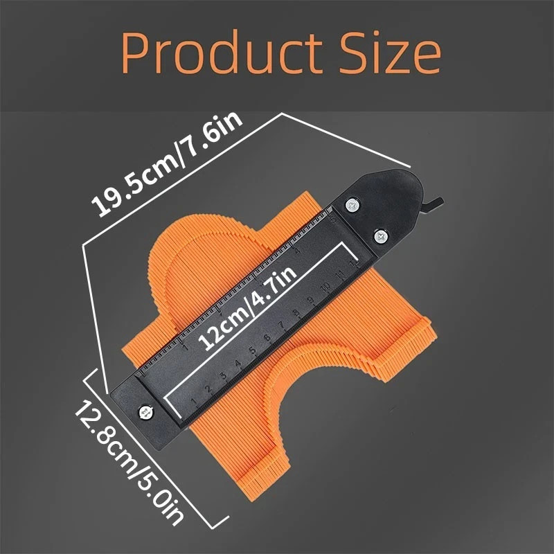 VortecSys Shape Profile Contour Gauge Woodworking Tool Duplicator Irregular