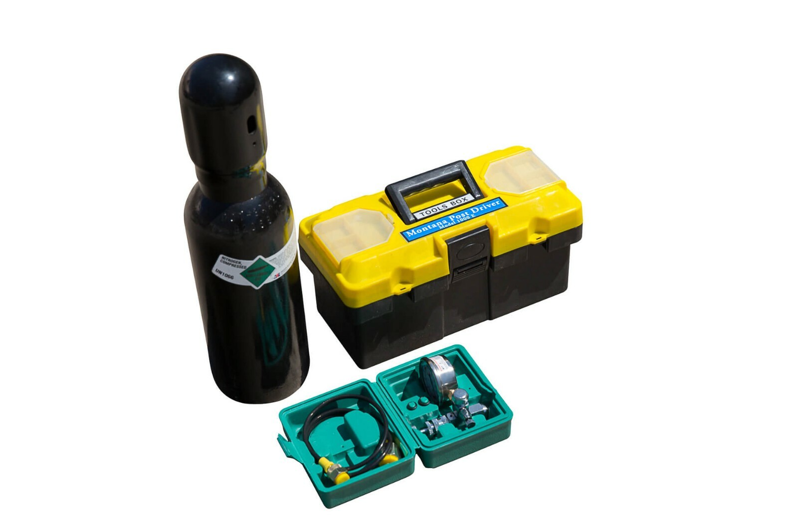 Montana 750 Rancher Hydraulic Fence Post Driver Bobcat Excavator Quick Exchange