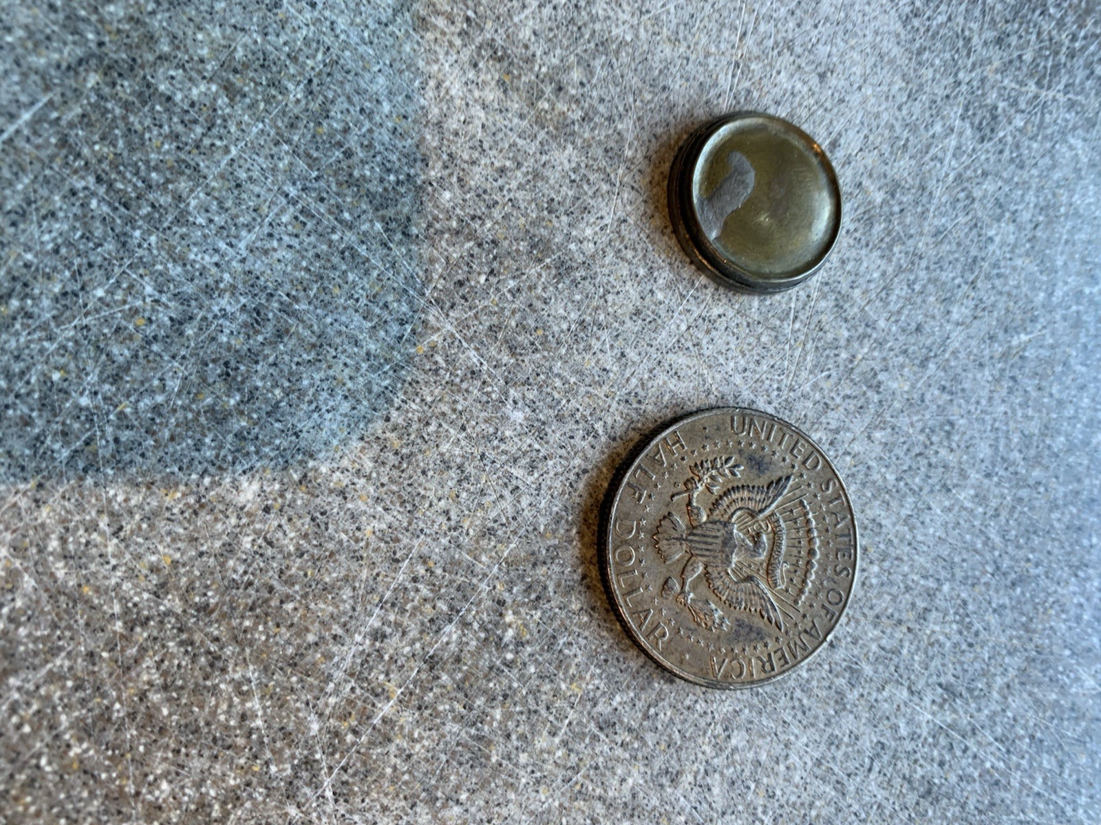 Trick Tail Double Sided Kennedy Half Dollar & Water Squirting Nickel