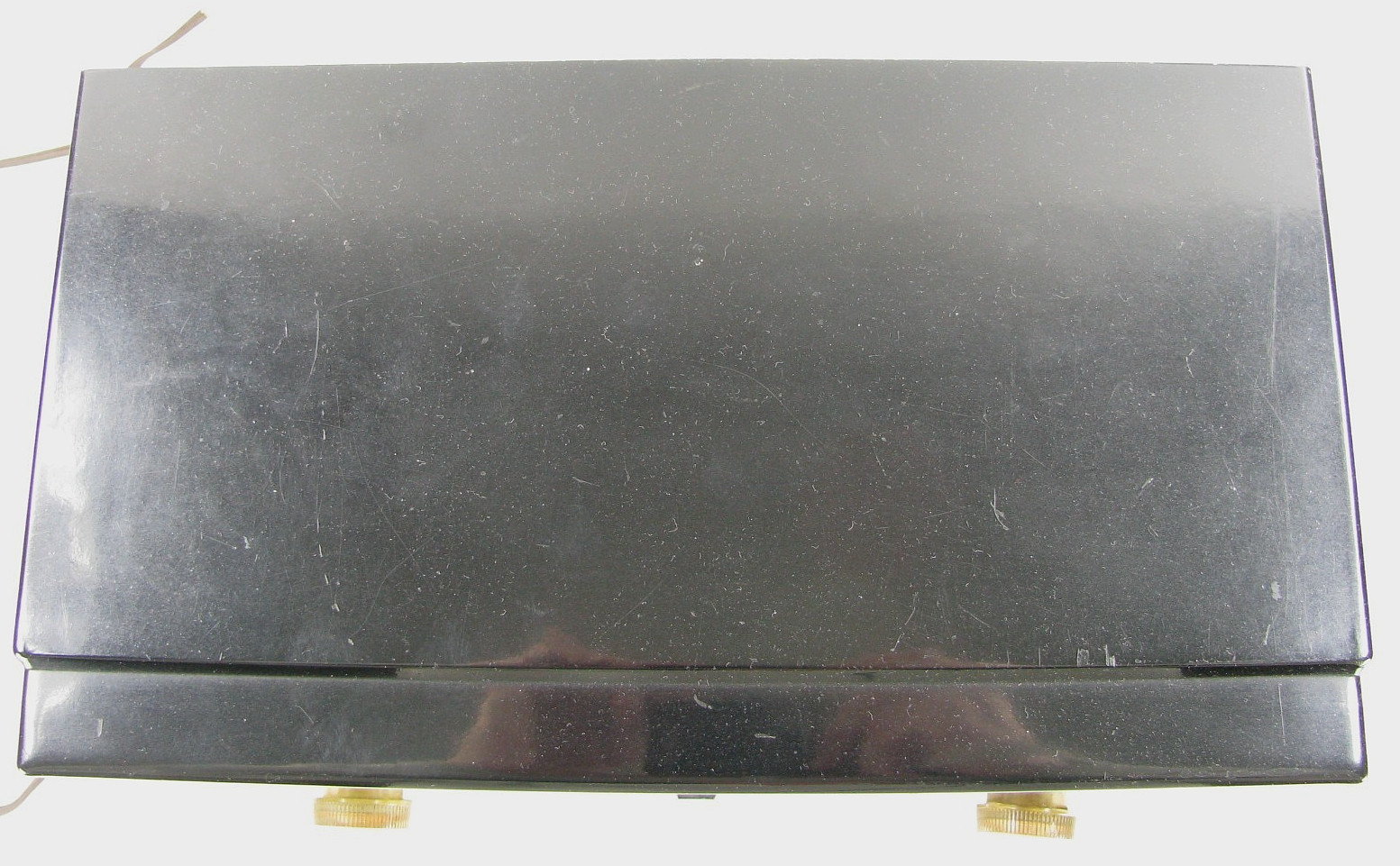 Vintage 1950s Crosley AM Tube Table Radio Model 11-106U ? For Parts or Repair