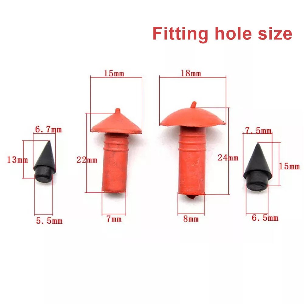 Tire Plugger Tubeless Tire Wheel Repair Gun Kit Mushroom Plug Probe Nozzle