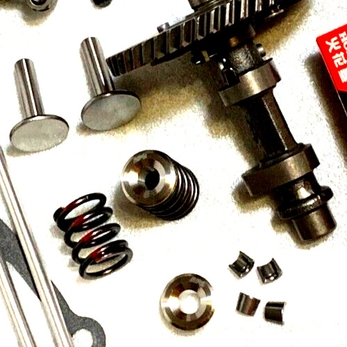 Predator 224cc Hi-Rev F1 Titanium 275 BrownBoxCams ARC Billet Rod Kit Free ShIp