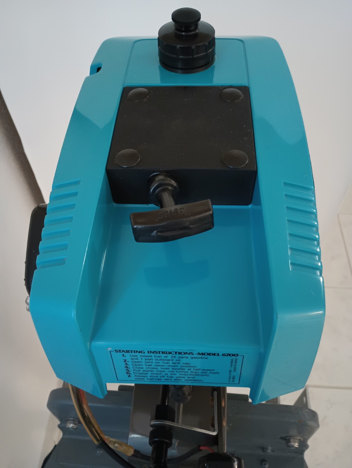 2.7hp cruise n carry outboard