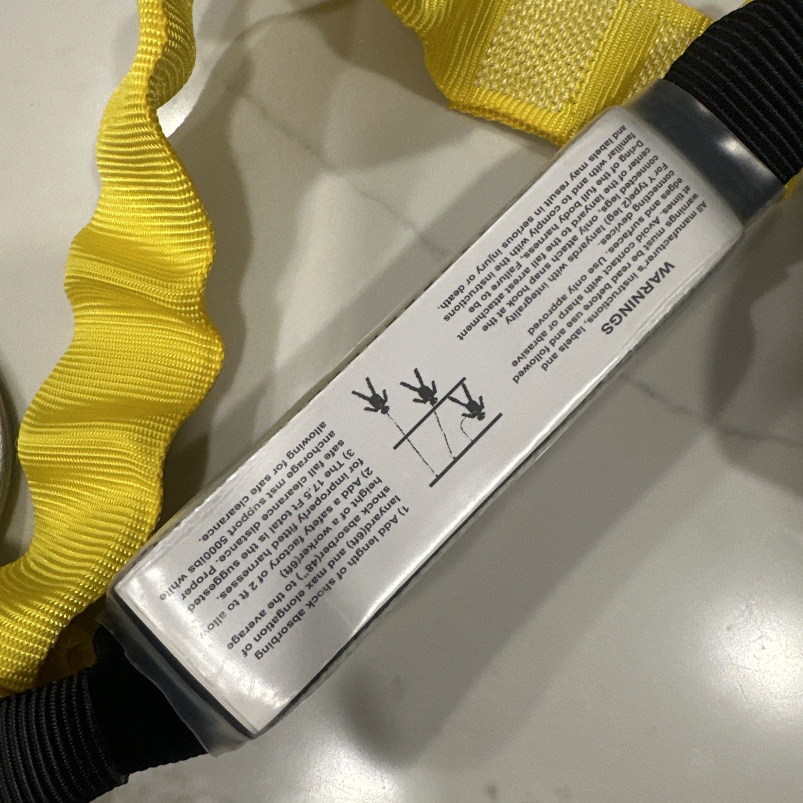 KwikSafety BOA 6' External Shock Absorber Safety Lanyard