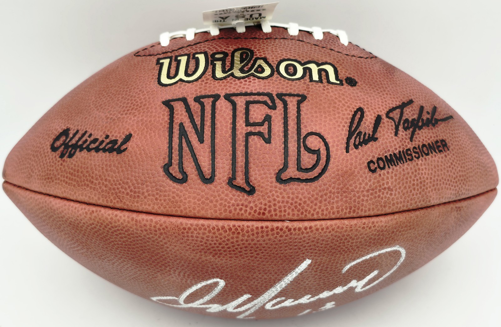 Dan Marino Auto Official NFL Leather Game Football Dolphins (Bladder) Beckett