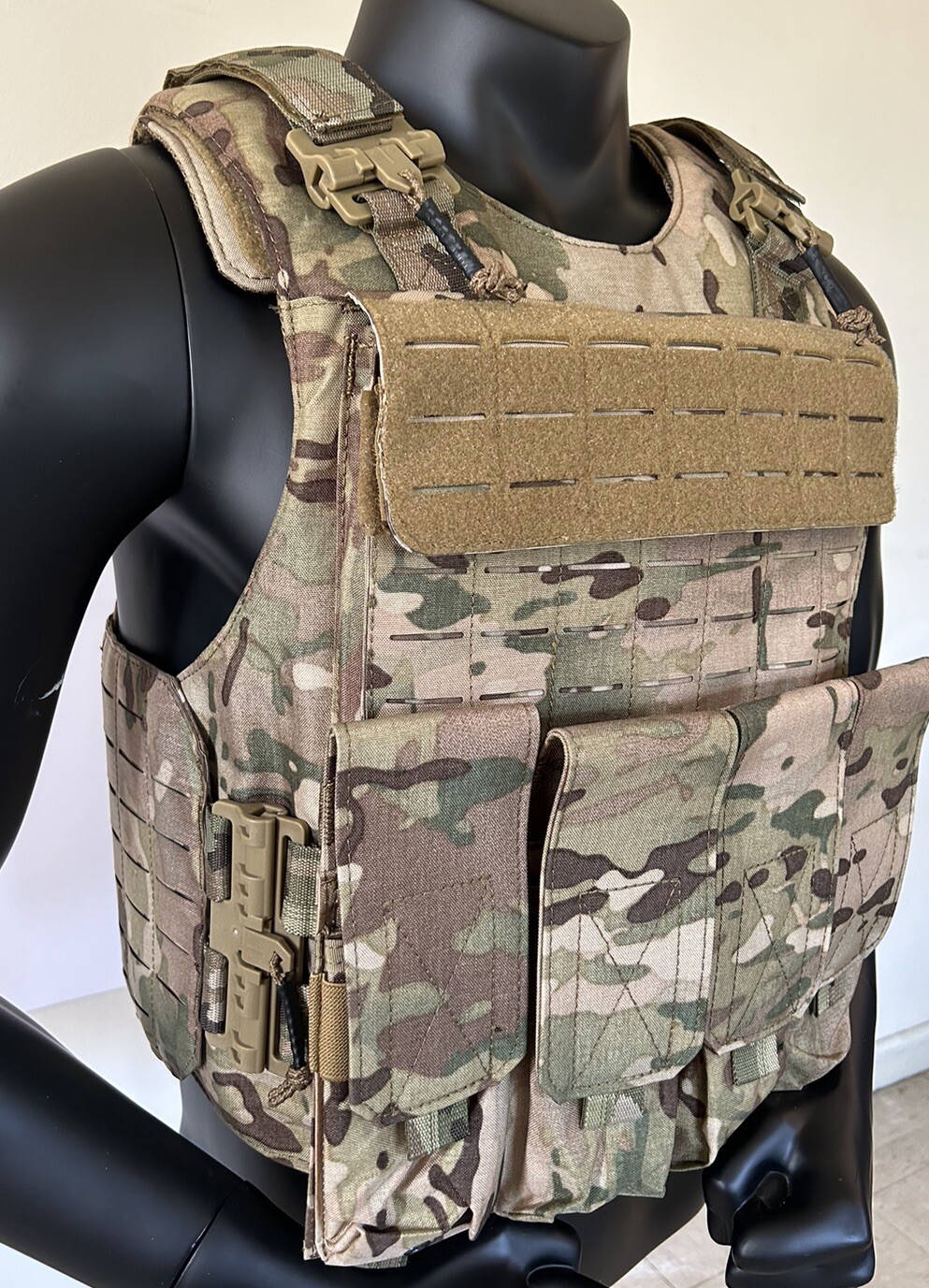 Tactical Vest Plate Carrier Multicam For Armor Plates