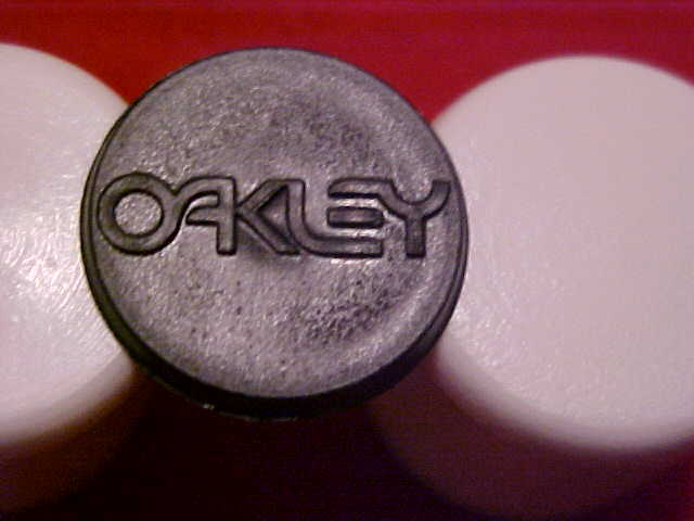 Oakley BMX Bicycle Grip Crud Plugs nos