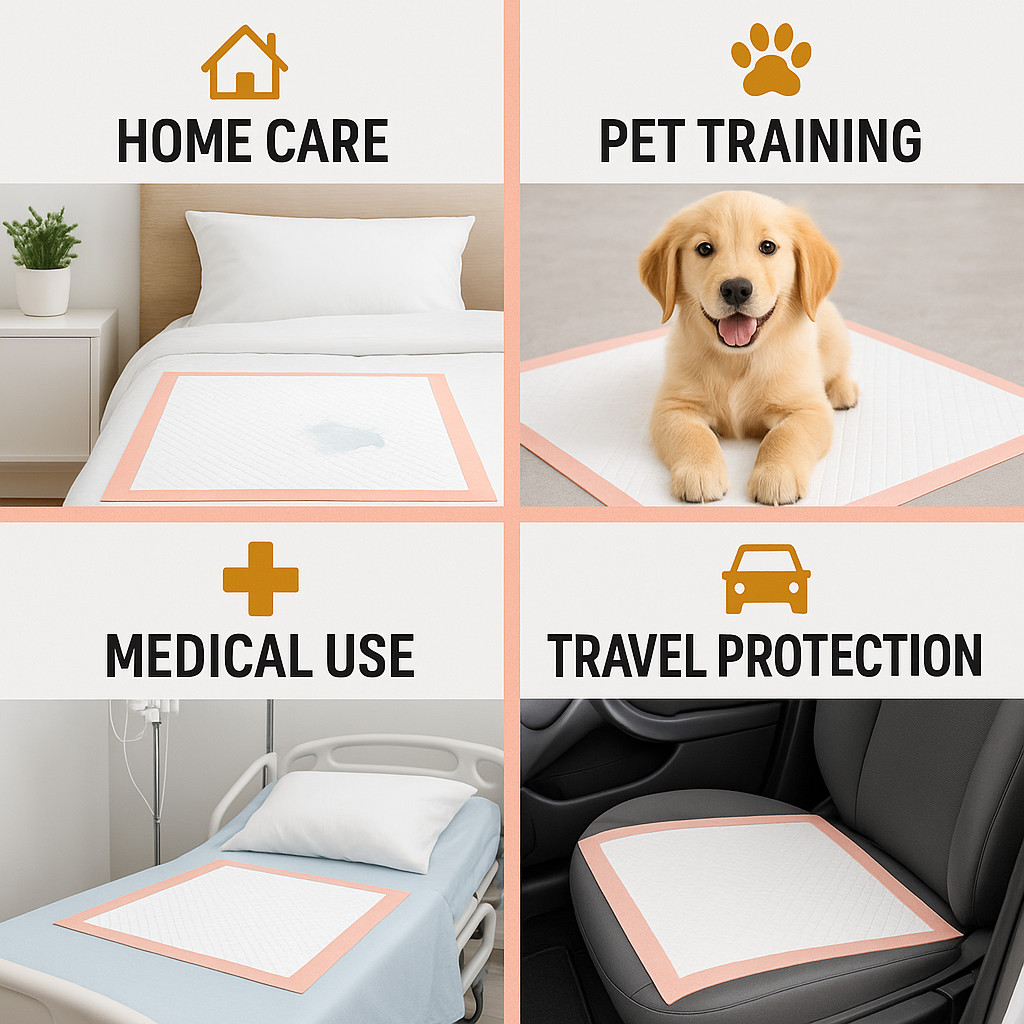 Metro Source 30x36 Disposable Underpads 100 Count | Incontinence Bed & Leakproof