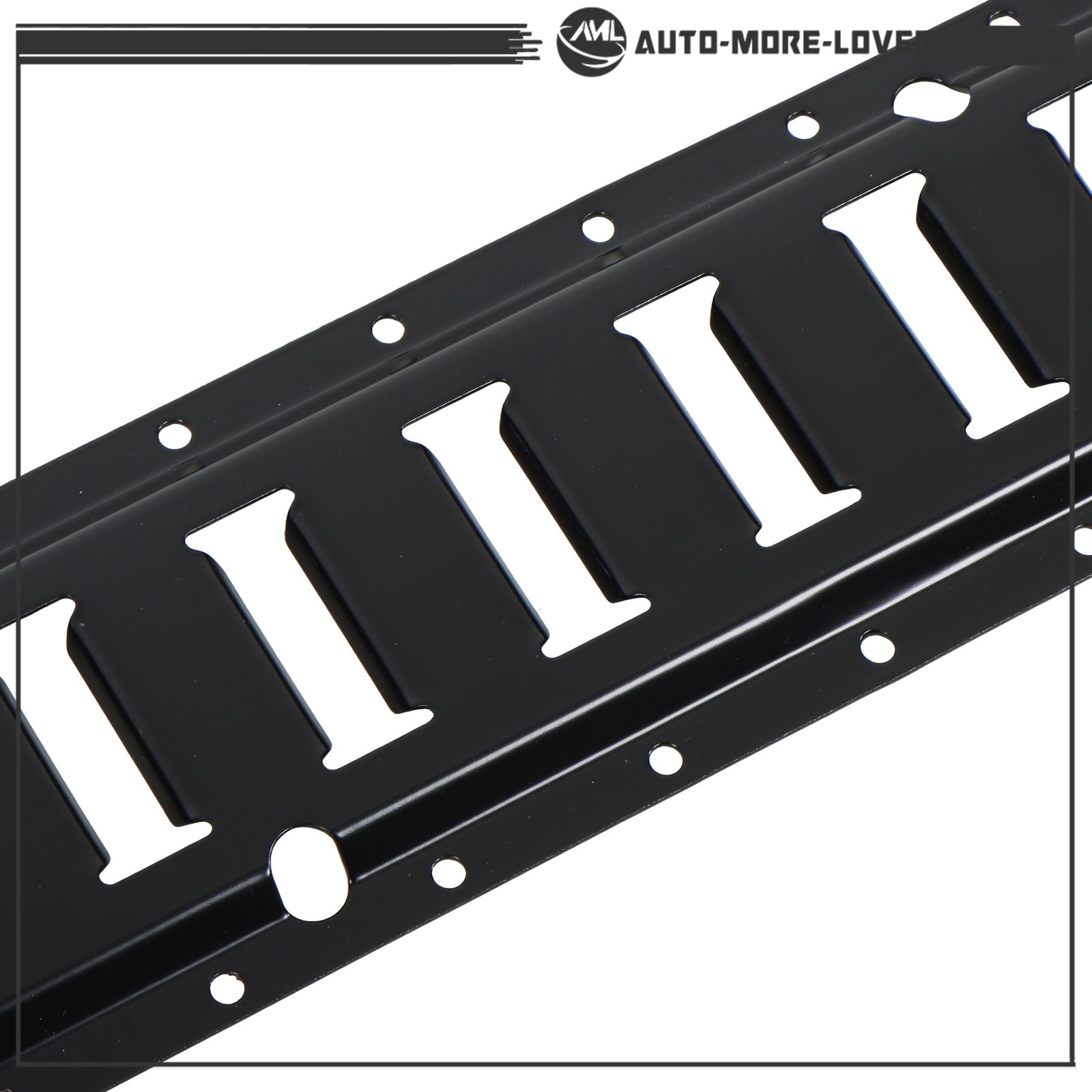 6 Feet Long E Track Tie-Down Rails BLK Finish 8 Pack For Cargo Management System