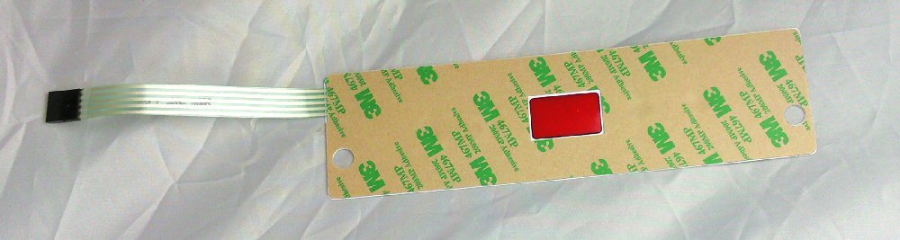 Timer Overlay 4 Button with Ribbon Cable ESB Tanning Bed Repair Parts Avalon Bed