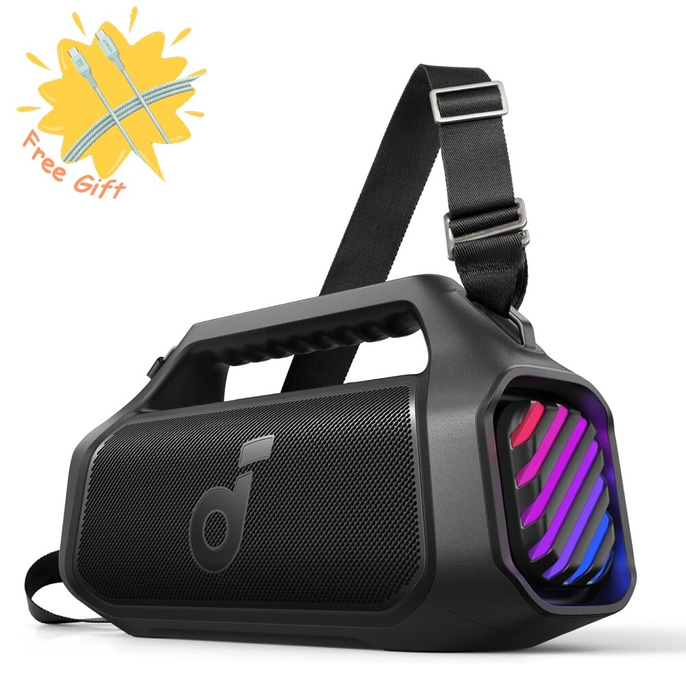 Soundcore Boom 2 Plus Outdoor Speaker BassUp 2.0 USB-C Power Bank 140W|Refurbish