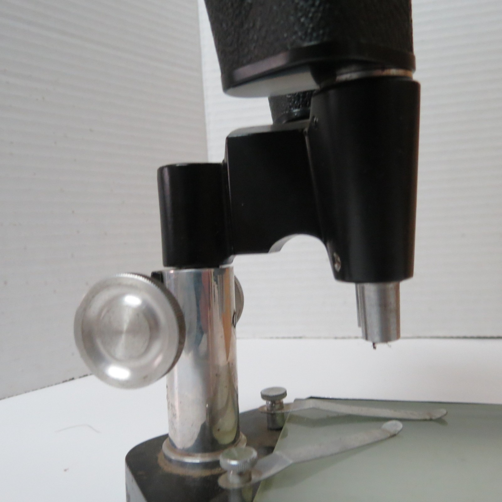 Vintage Lafayette Stereo Microscope 30XW 50X in Original Wooden Box Rare!