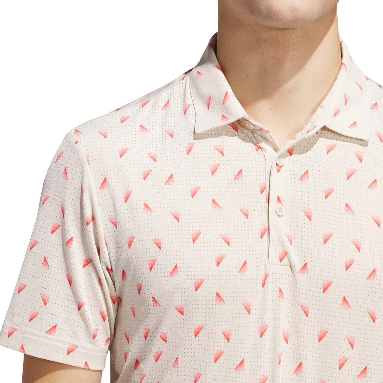 Adidas Golf Men's Ultimate365 Printed Mesh Polo Shirt, Brand New