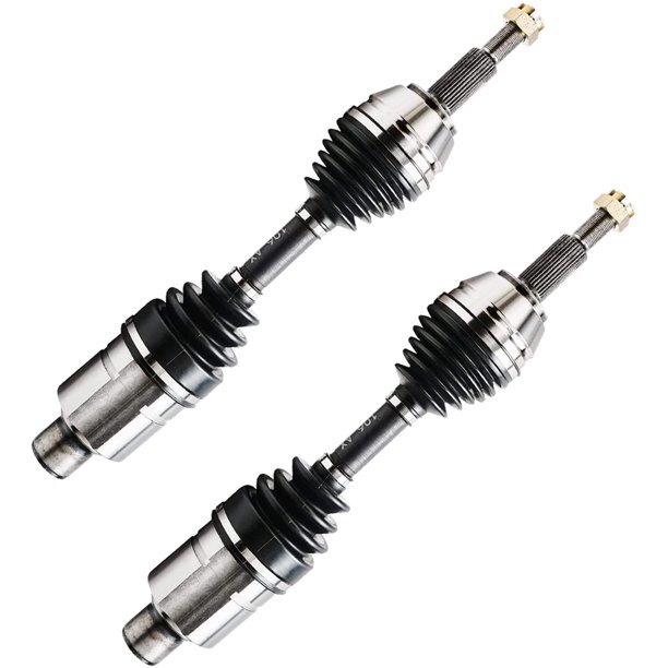 Front CV Axle Drive Shafts + Wheel Hubs Bearing Set for 4WD 01-03 Dakota Durango