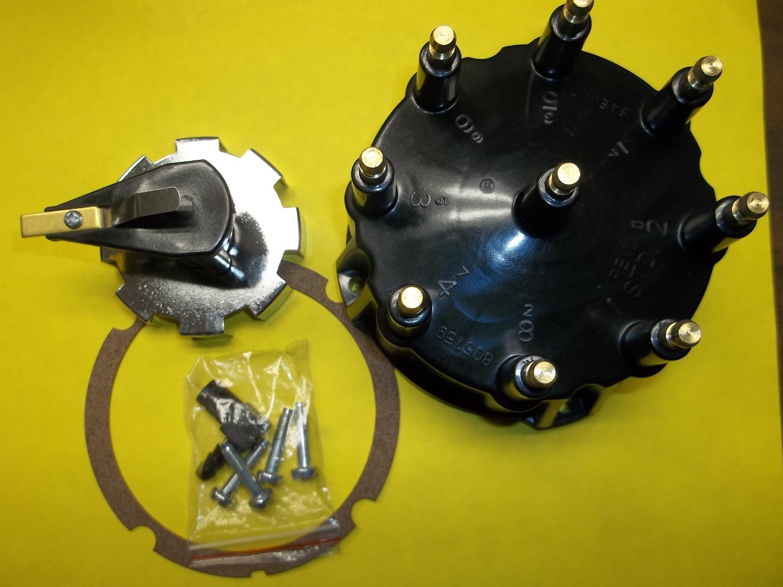 Mercruiser Thunderbolt V8 Distributor Cap Rotor 5.0 5.7 7.4 8.2 350 mag alpha