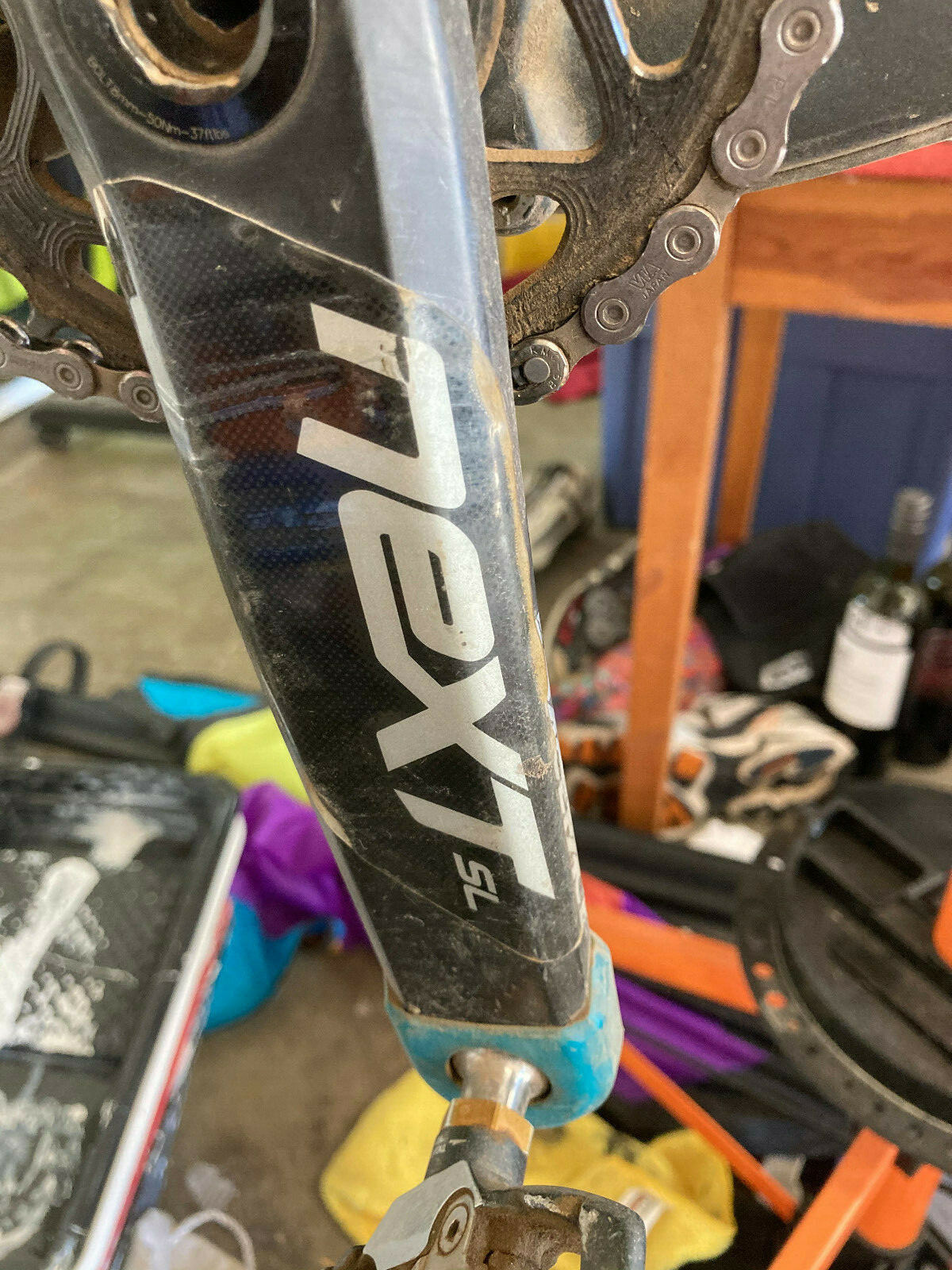 3M Helicopter Tape Clear Bike Frame Protection 2 inch wide $ 20 for 4 feet