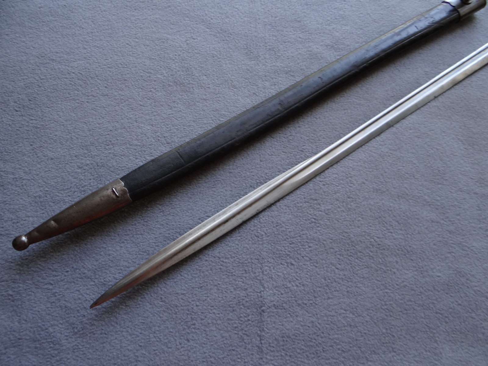 Scarce WWI Peruvian Model 1909 Quillback Bayonet Simson & Co. Suhl