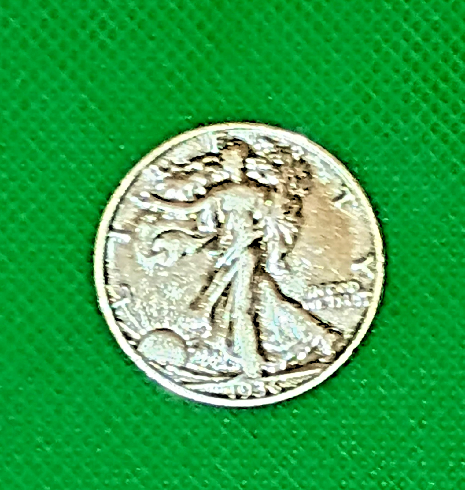 SILVER 1936 WALKING LIBERTY 1/2 DOLLAR & 1905-S BARBER DIME - SHIPS FREE