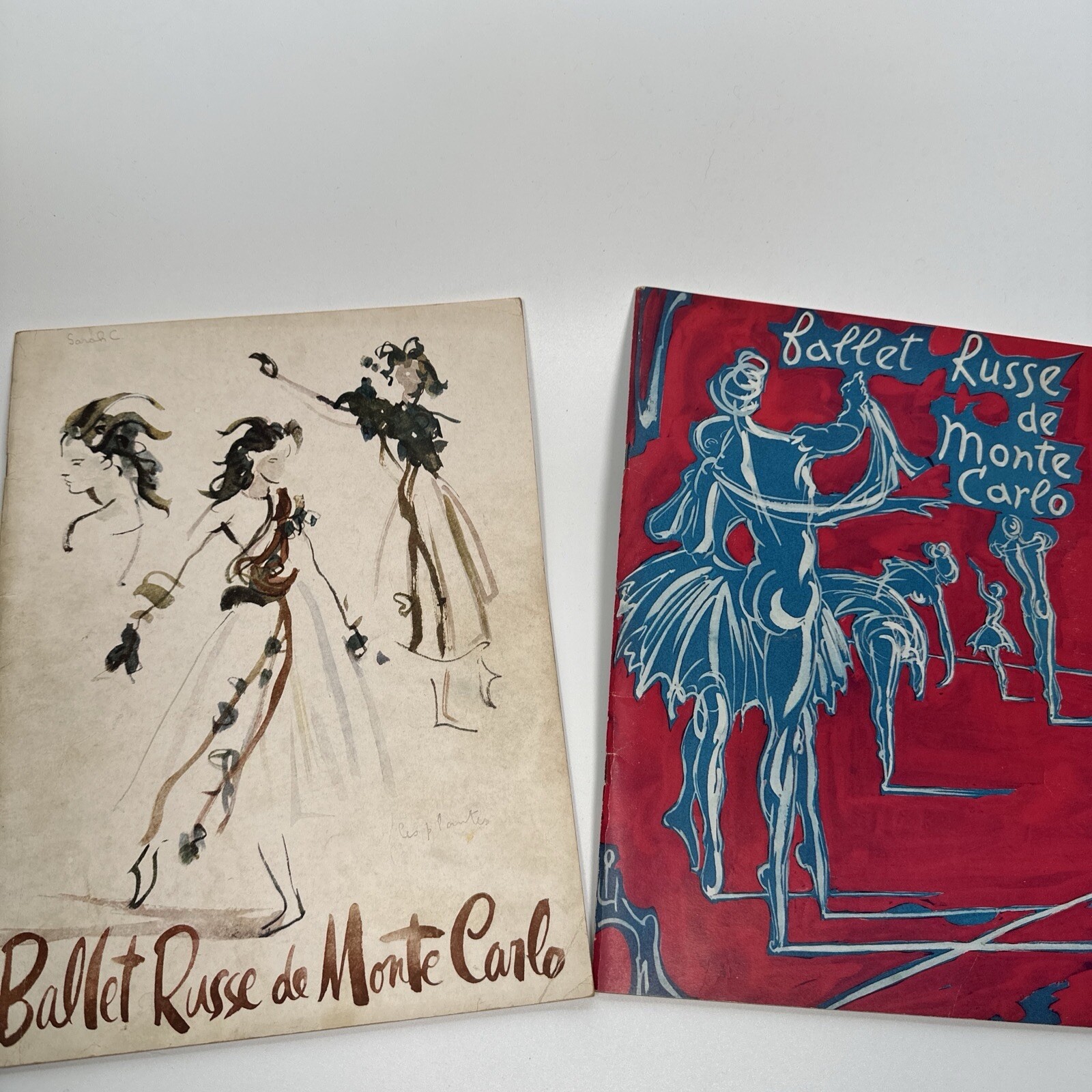 Lot of 15 Vintage Ballet Programs - Signatures / Ballet Russe / Slavenska / etc.