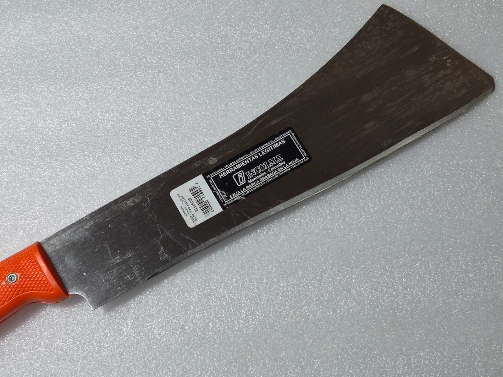 Colombian Gavilan De Incolma SA Machete Knife 13" Cane Machete