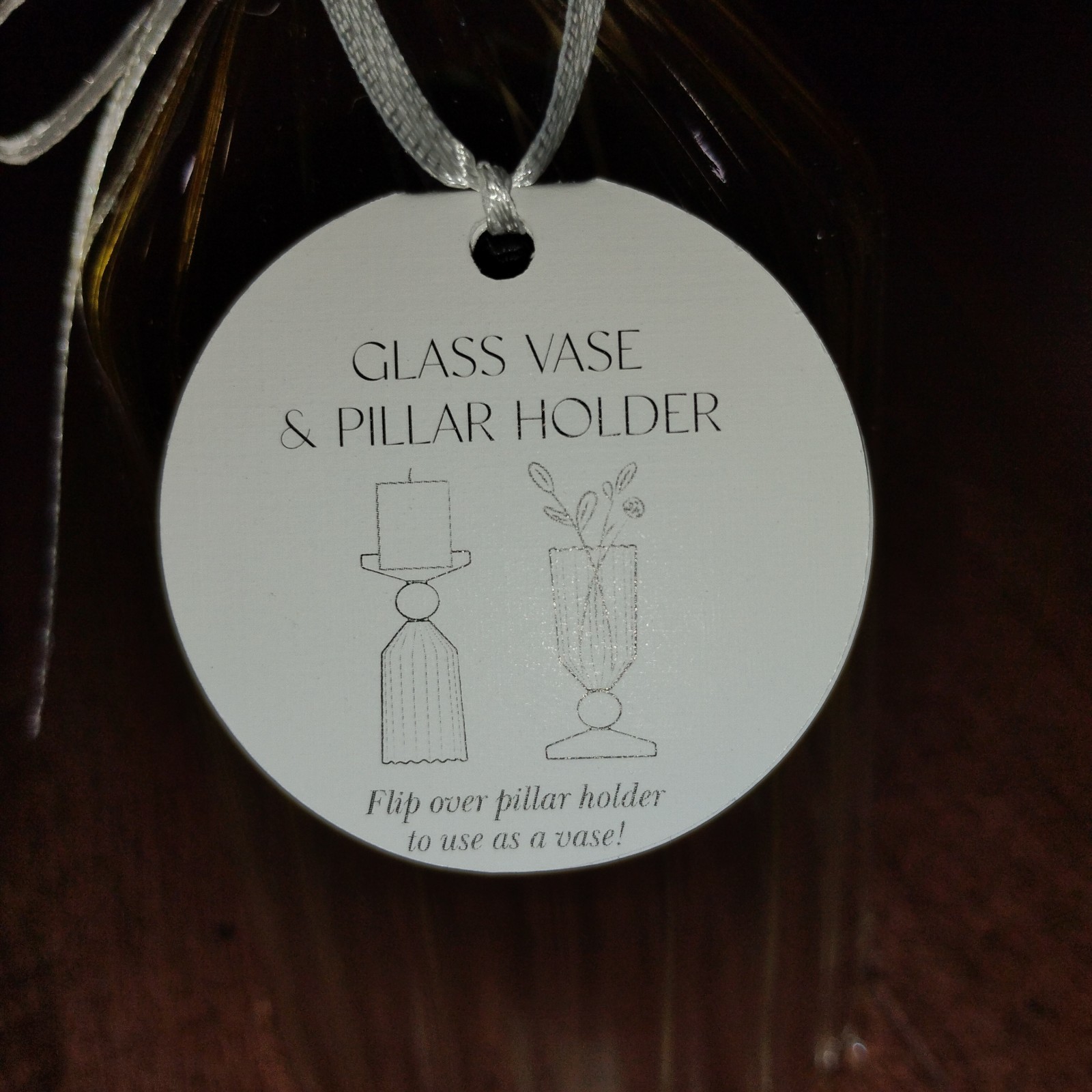 Anthropologie Calle Vase & Pillar Candle Holder. Beautiful Decor