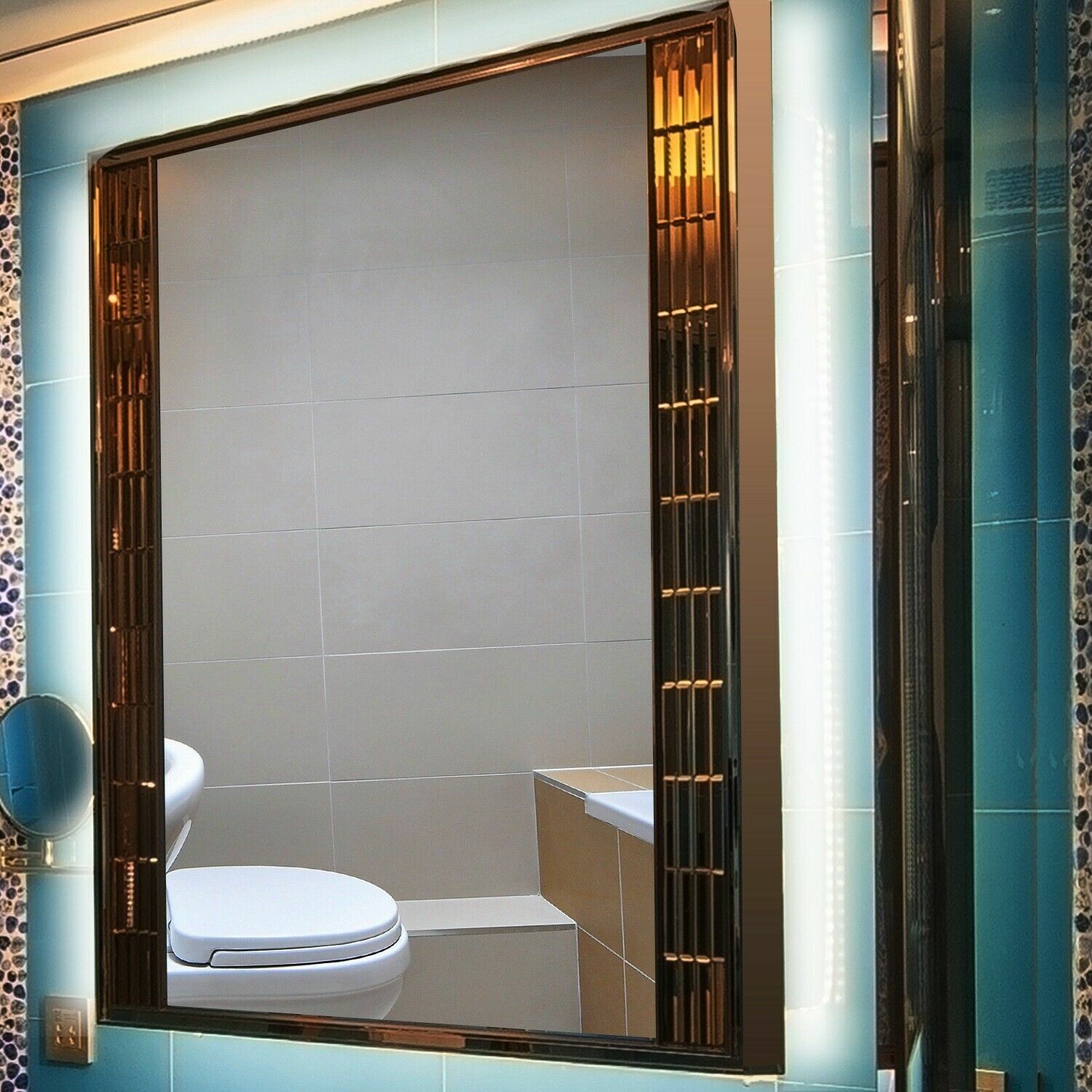 110V LED Strip Light SMD 5050 Flexible Tape Home Outdoor Lighting Rope + US Plug