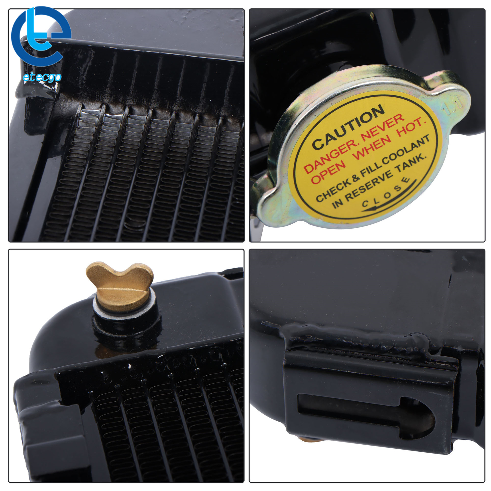 Radiator For Kubota Tractors B6100 B7100 B6100HST-E & B7100HST-DT 15553-72060