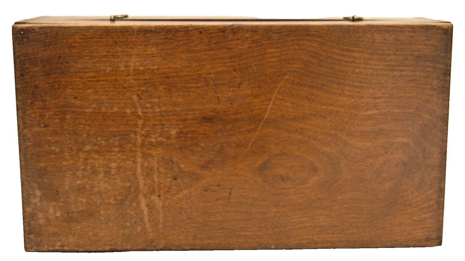 ANTIQUE EDWARD DRAPER PHILADELPHIA BRASS SURVEYORS COMPASS IN MAHOGANY WOOD CASE