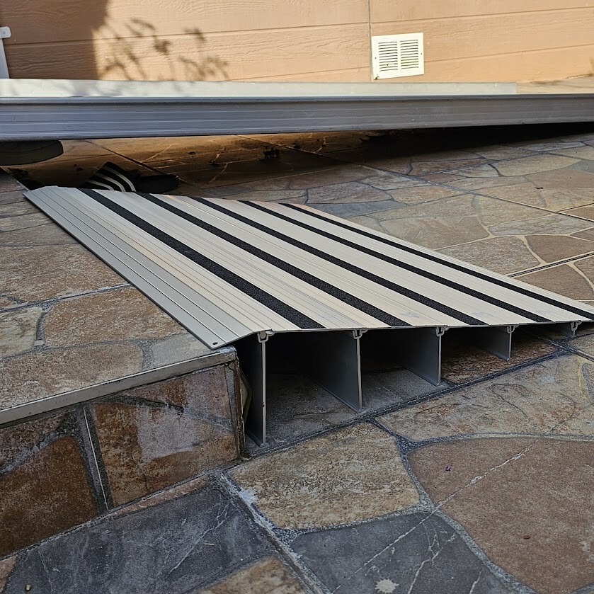 Rise threshold Wheelchair, walkers ramp Mobility aids, Heavy-duty,Sturdy