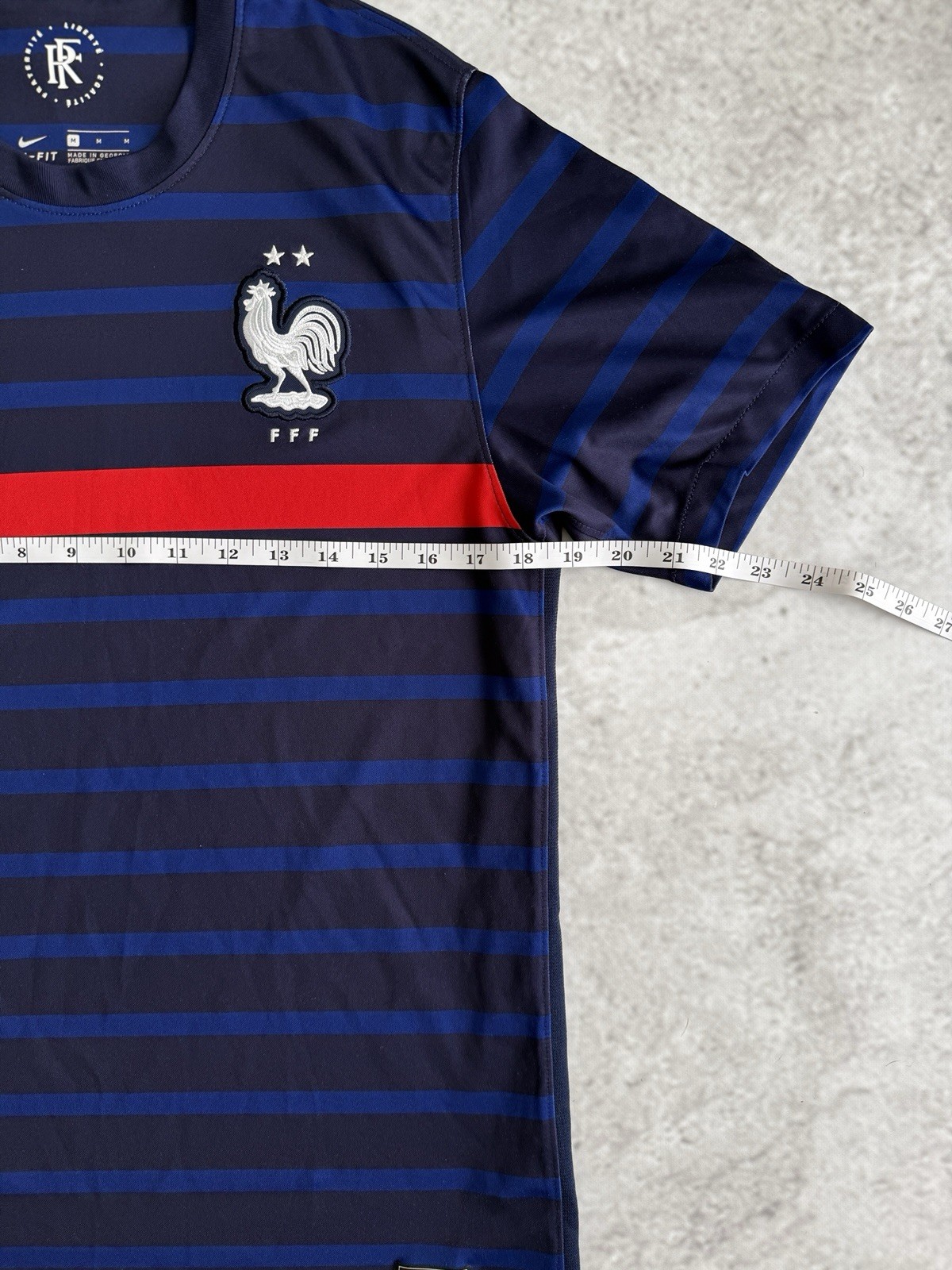 France 2020 2022 Football Soccer Jersey Nike CD0700-498 sz M Men