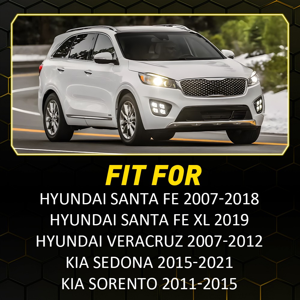 2PCS Rear Left & Right Side ABS Wheel Speed Sensor For 2011-2015 KIA SORENTO