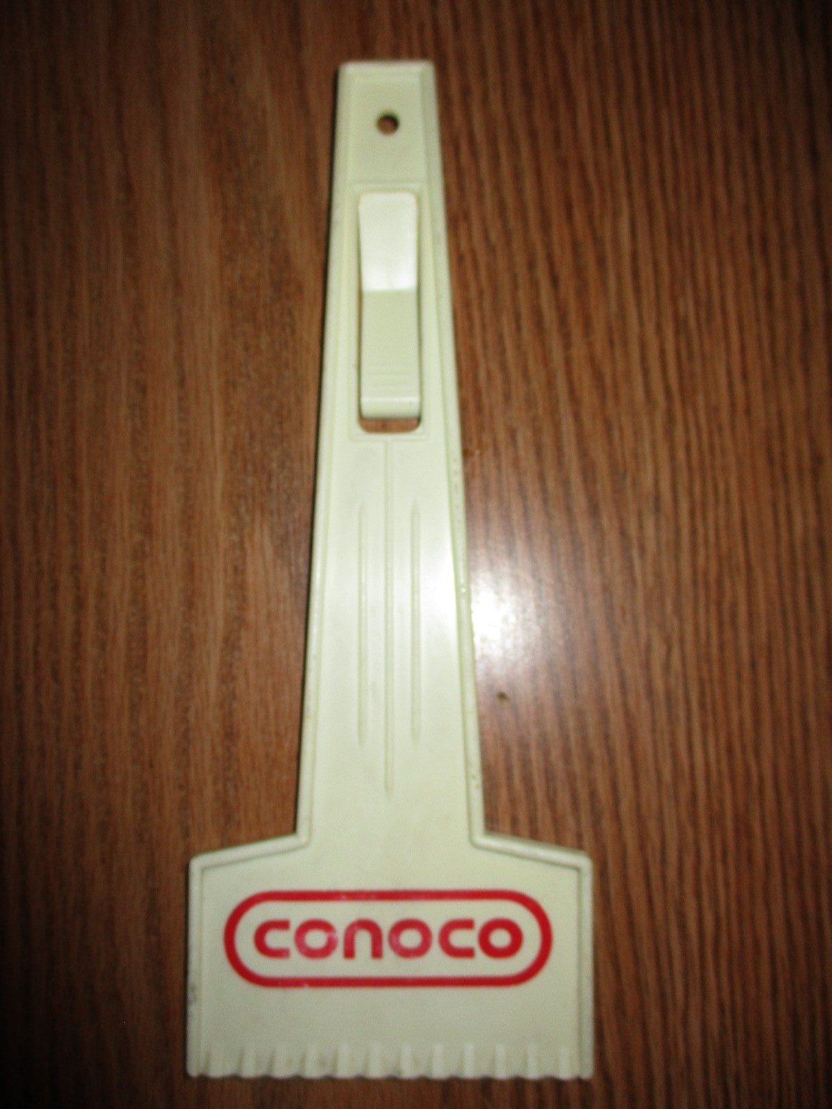 Vintage Conoco Ice Scraper