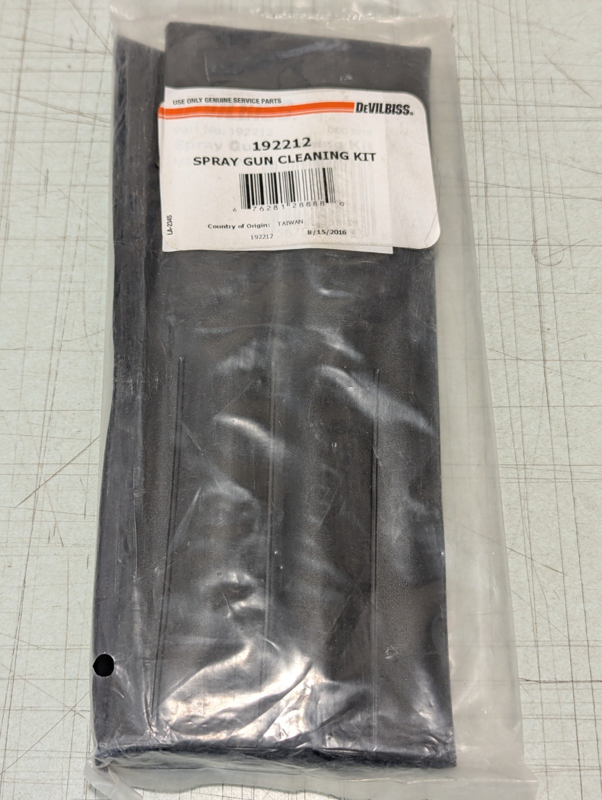 Genuine DeVilbiss Spray Gun Cleaning Kit 192212 NEW