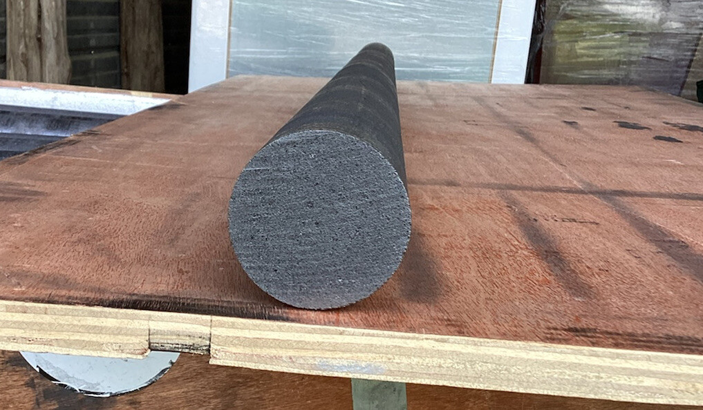 Graphite Rod Stock 2” Diameter 48” Length