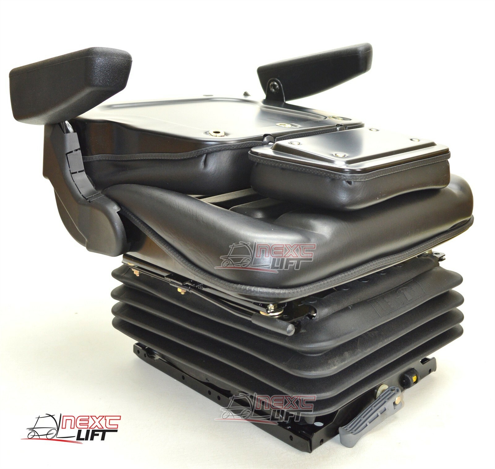 NEW SUSPENSION SEAT WITH ARMREST FITS EXCAVATOR FORKLIFT DOZER LOADER TRACTOR