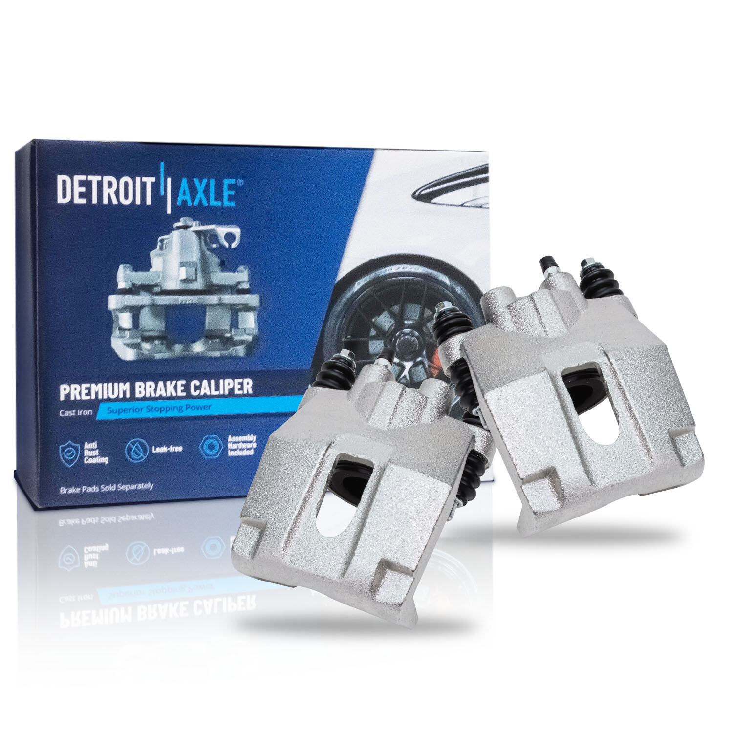 REAR Drilled Rotor Caliper Brake Pad for 2004 - 2008 Ford F-150 Lincoln Mark LT