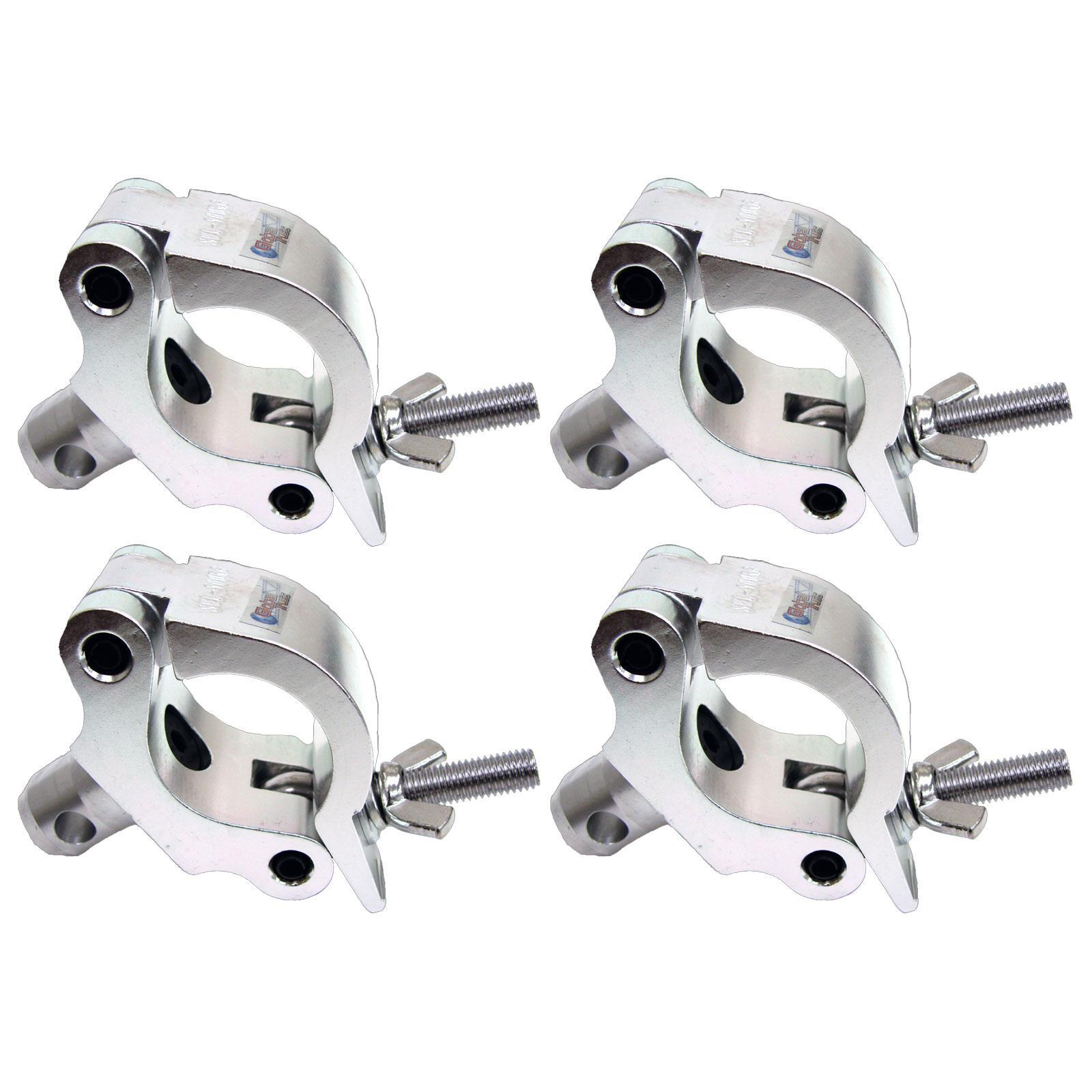Global Truss Coupler Clamp/N Medium Duty Narrow Clamp W/ Half Coupler - 4 Pack