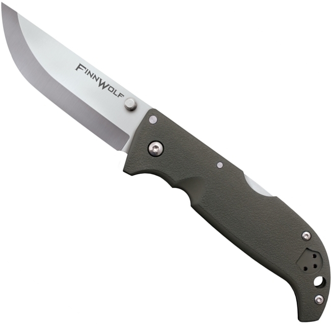 Cold Steel Finn Wolf Blade 3.5" Folding Pocket Knife AUS 8A With Belt Clip 20NPF
